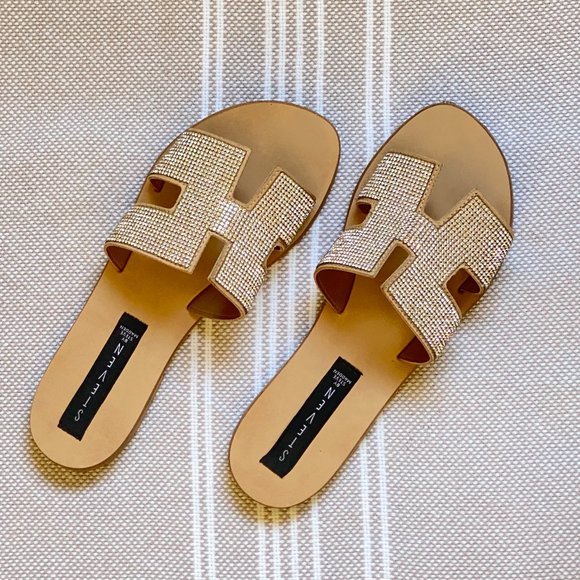 steve madden greece rhinestone sandals